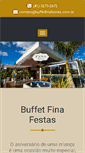 Mobile Screenshot of buffetfinafestas.com.br